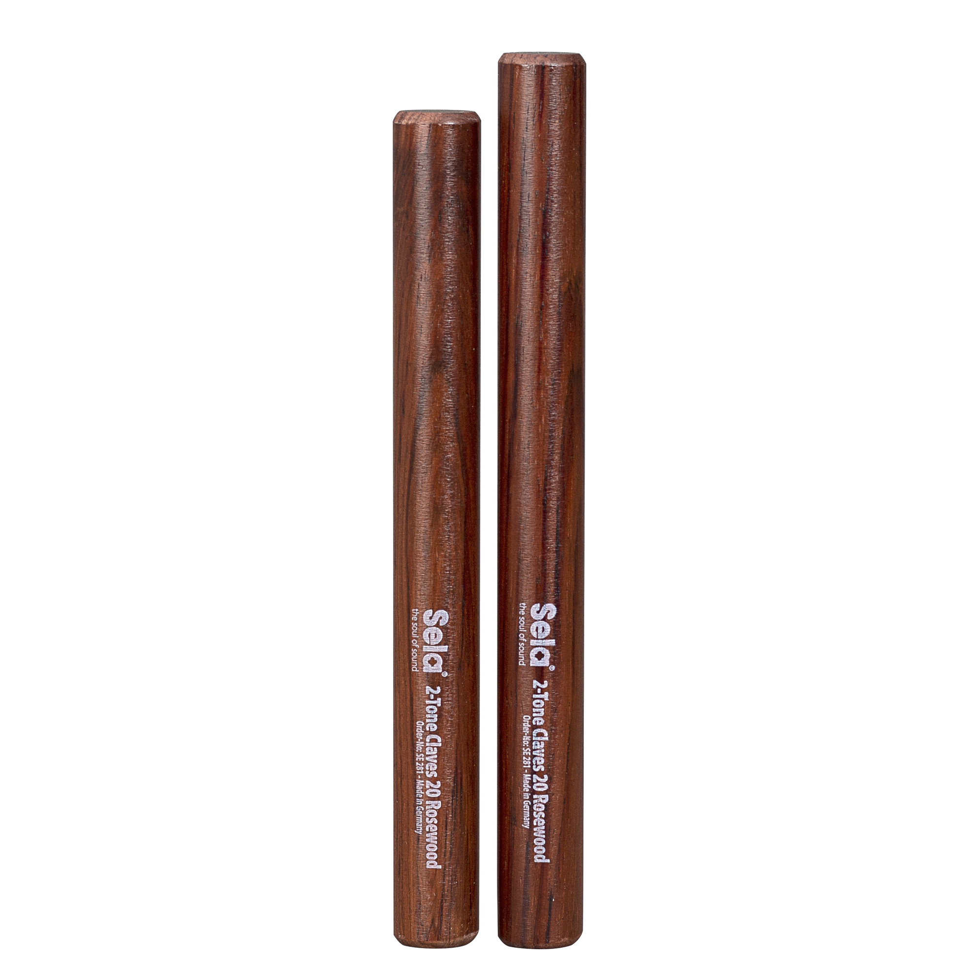 2-Tone Claves 20 Rosewood